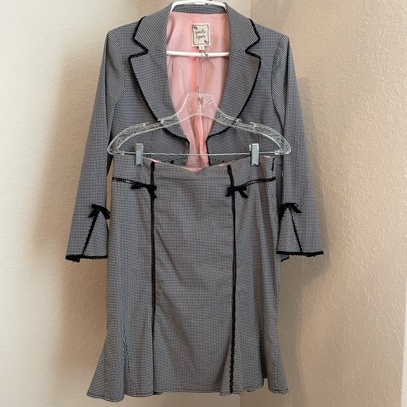 EUC Nanette Lepore Jacket And Matching Skirt Set (Sz. Jacket 10, Skirt 8) - Picture 2 of 7